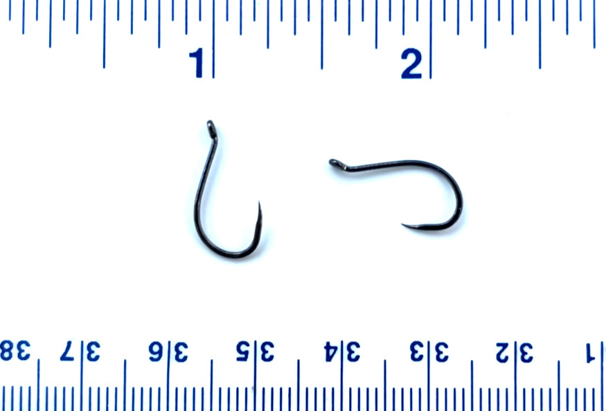 100 Matzuo 513014 Black Barbless Octopus Salmon Steelhead Fish Hooks size 8
