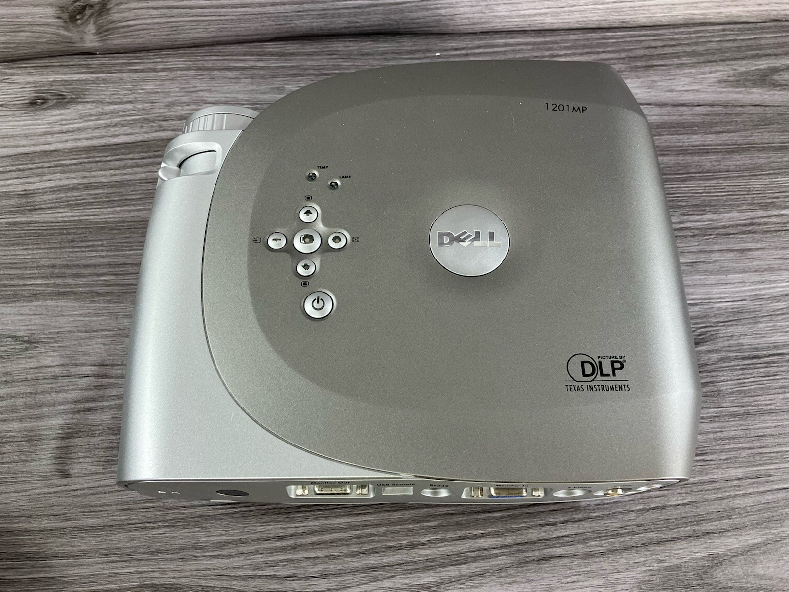 Dell 1201MP DLP Desktop Projector W/ Dell Original Case + Remote