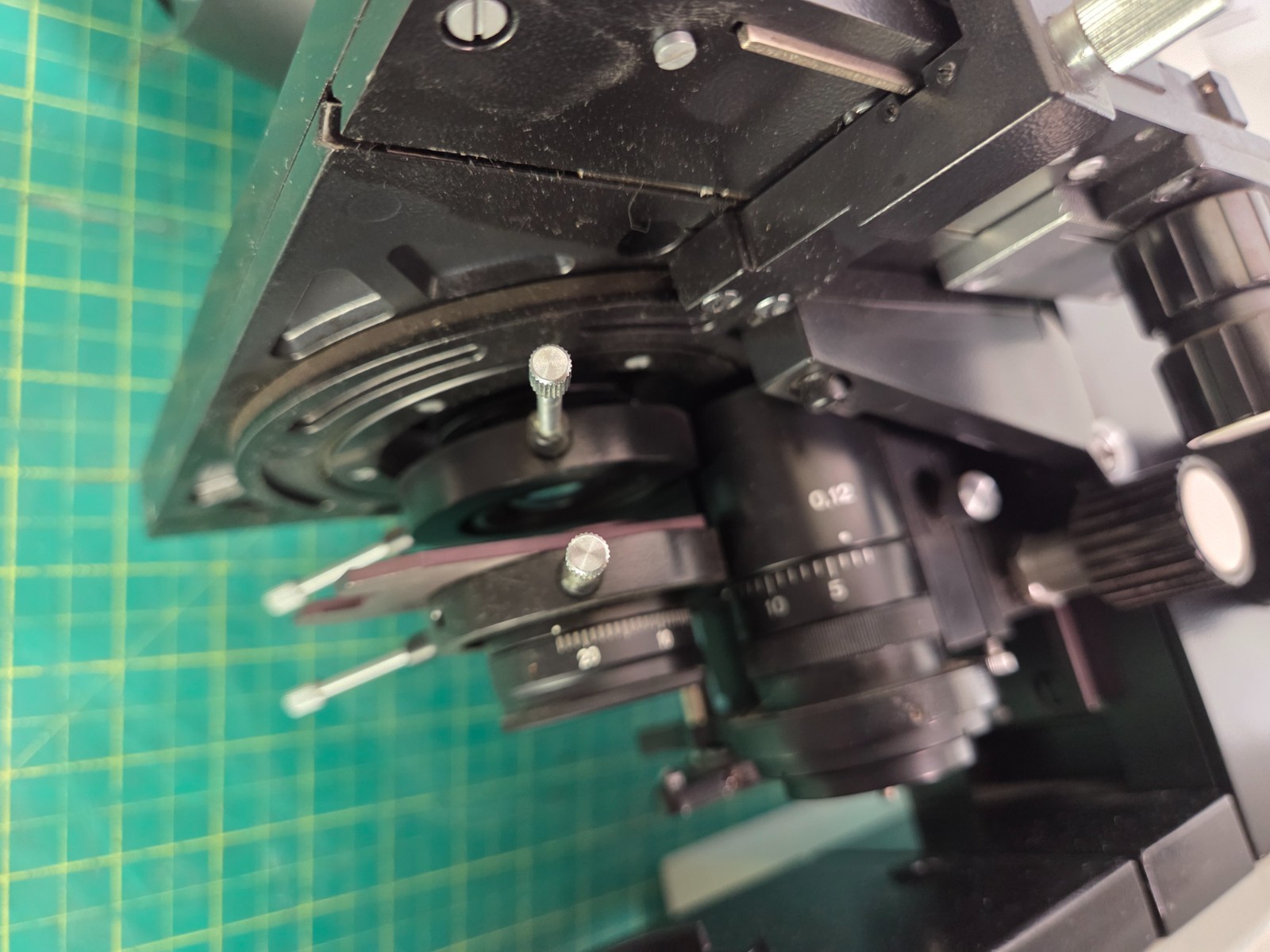 Zeiss Jena Microscope Jenaval W/2 Objectives