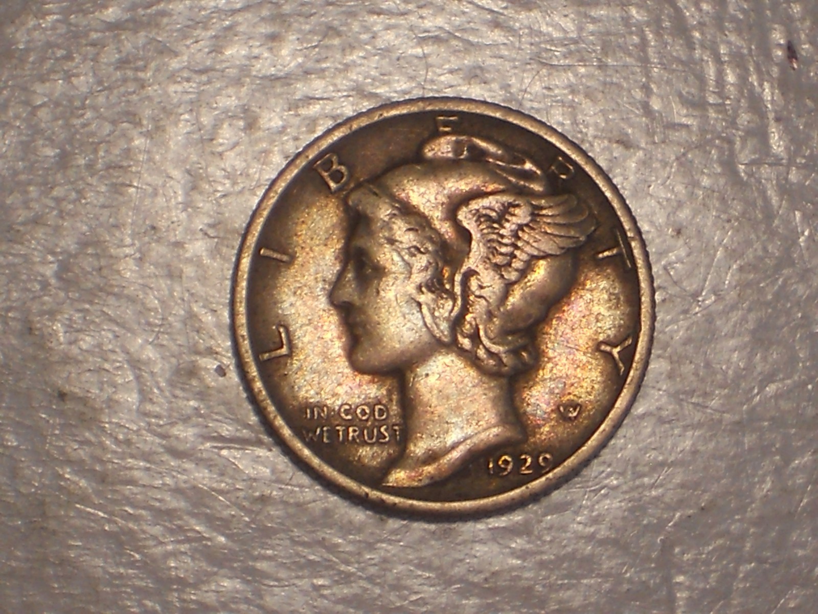 1929 Mercury Dime (XF, Choice Surfaces, & Attractive)