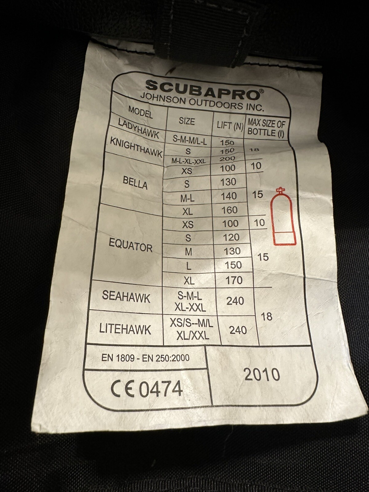 Scubapro Seahawk BCD