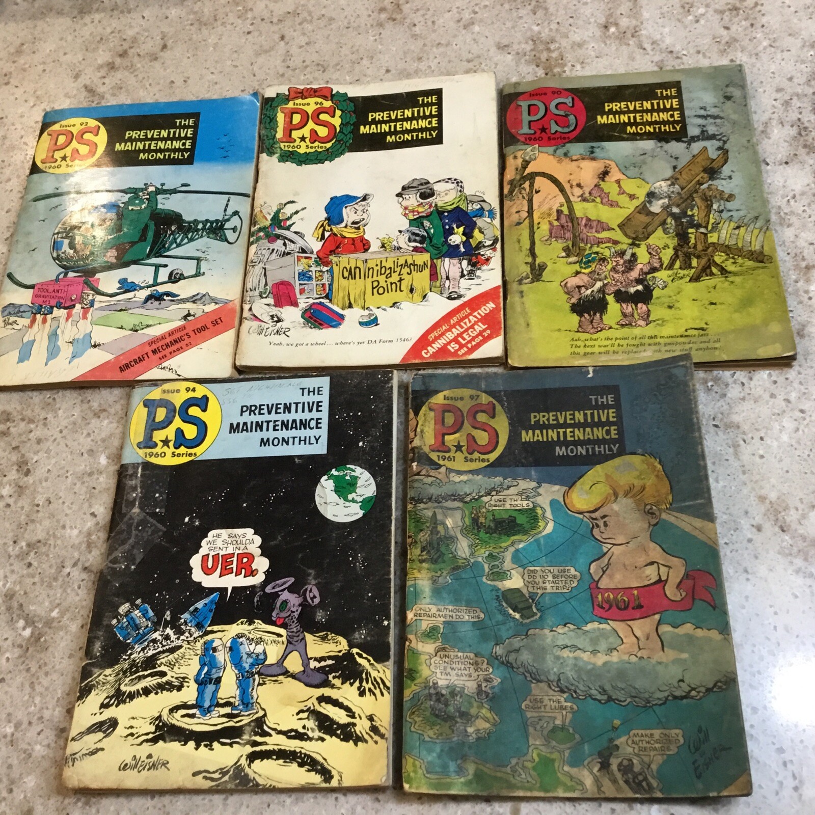 1960 Preventive Maintenance Military Magazines
