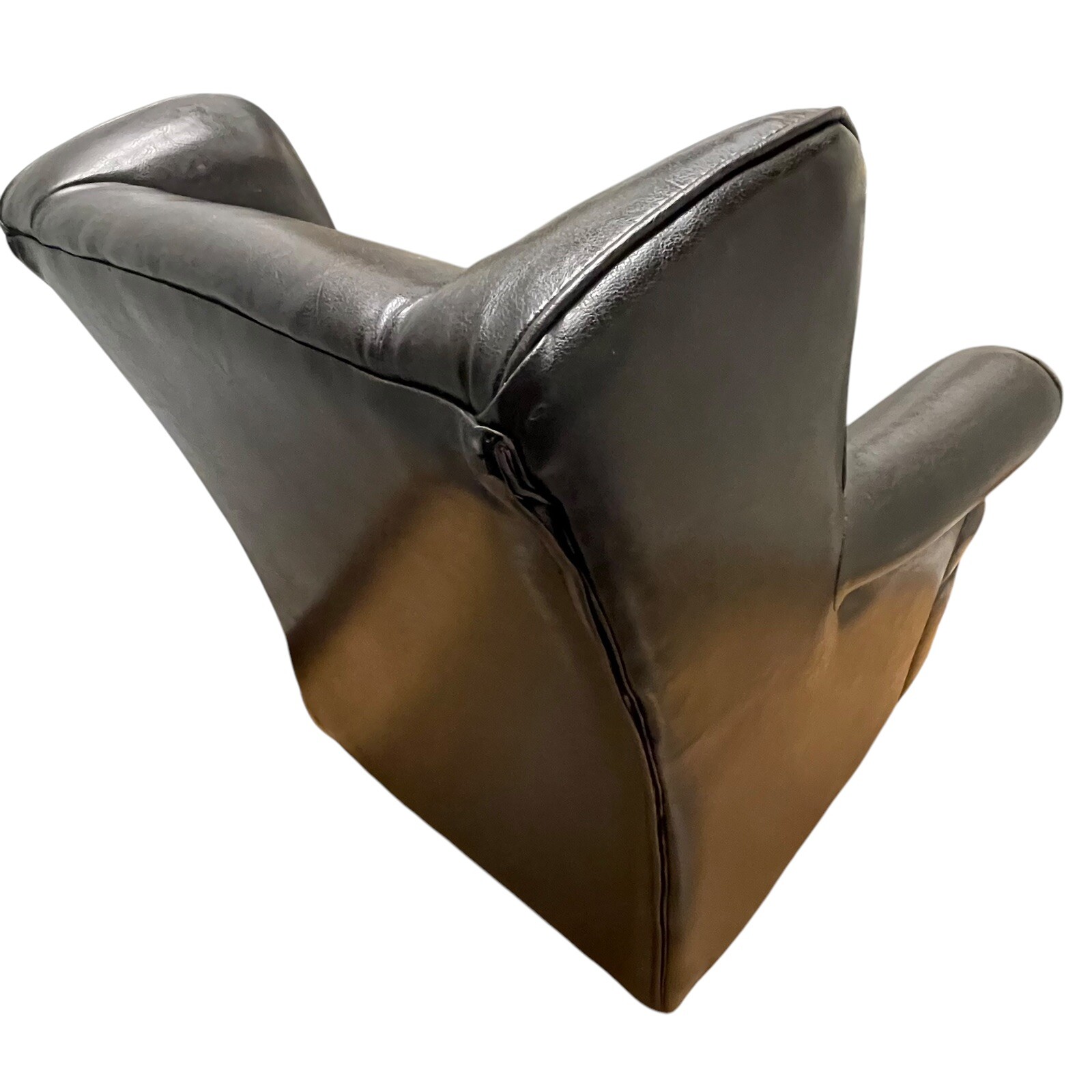 Children’s Dark Brown Faux Leather Arm Chair / Club Chair Ages 3 to 8