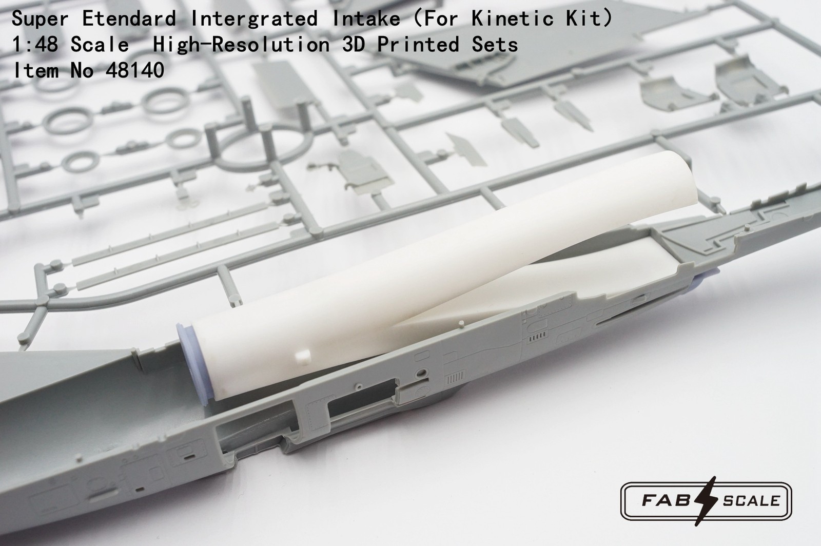 FAB FA48140 1/48 Super Etendard Intergrated Intake（For Kinetic Kit）