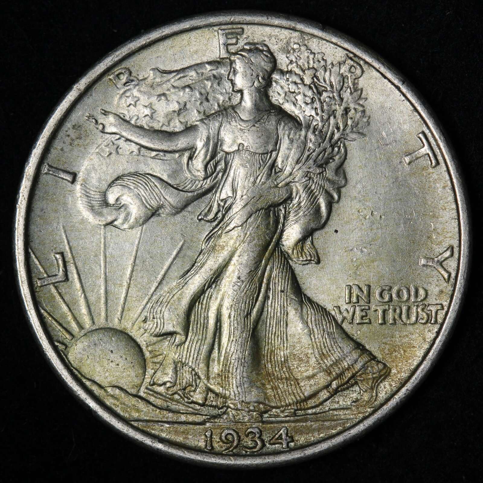 1934 Walking Liberty Silver Half Dollar BU *UNCIRCULATED* MS E324 UMT