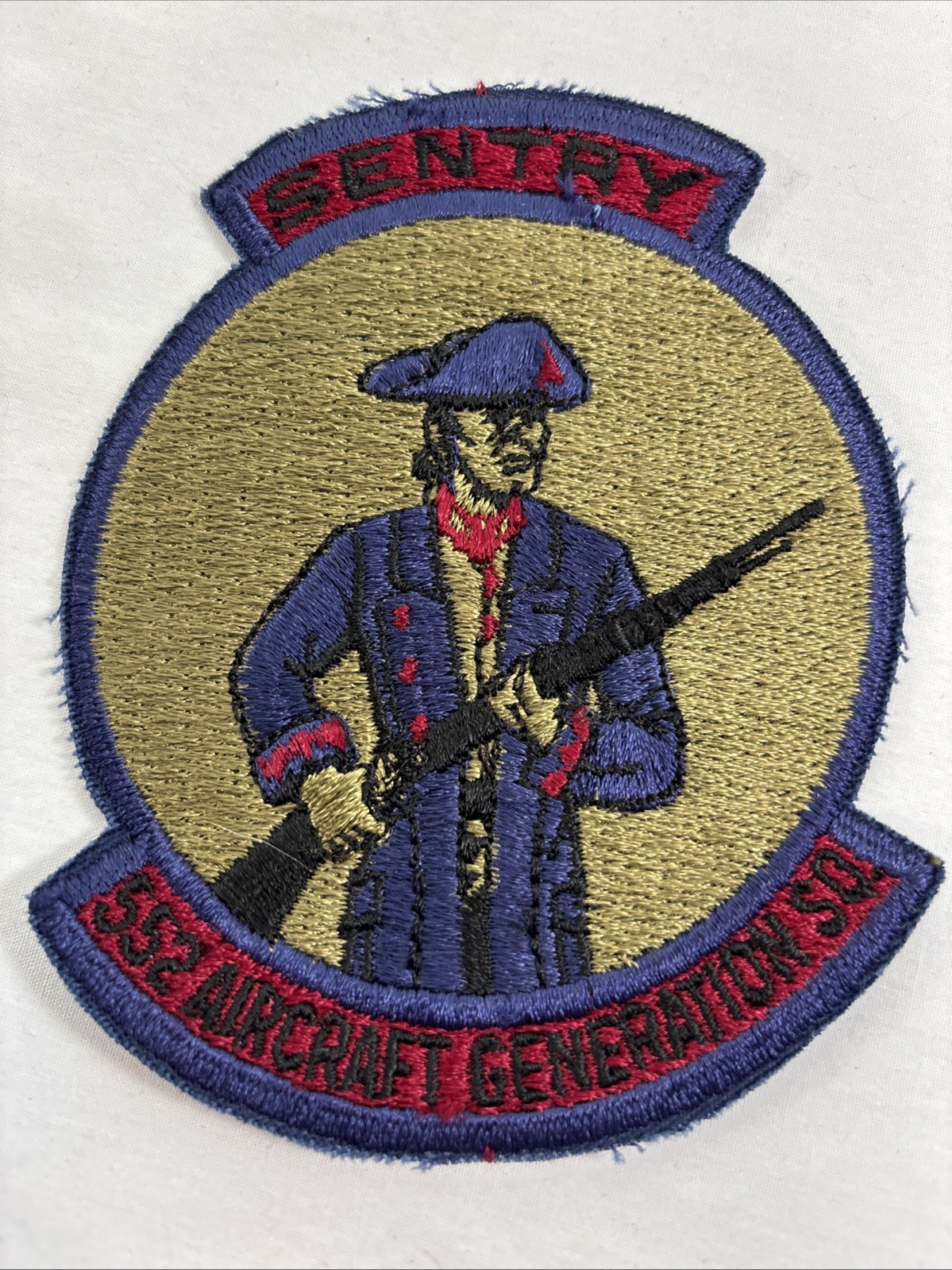 USAF 552nd Aircraft Generation Squadron Subdued Patch