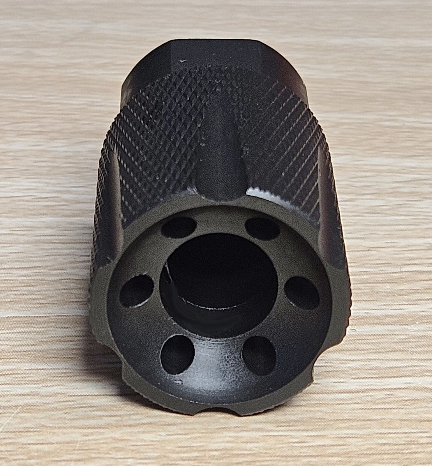 MINI Linear Recoil Comp Front Vent Muzzle Brake for .22 Taurus TX22 Gen 2 Pistol