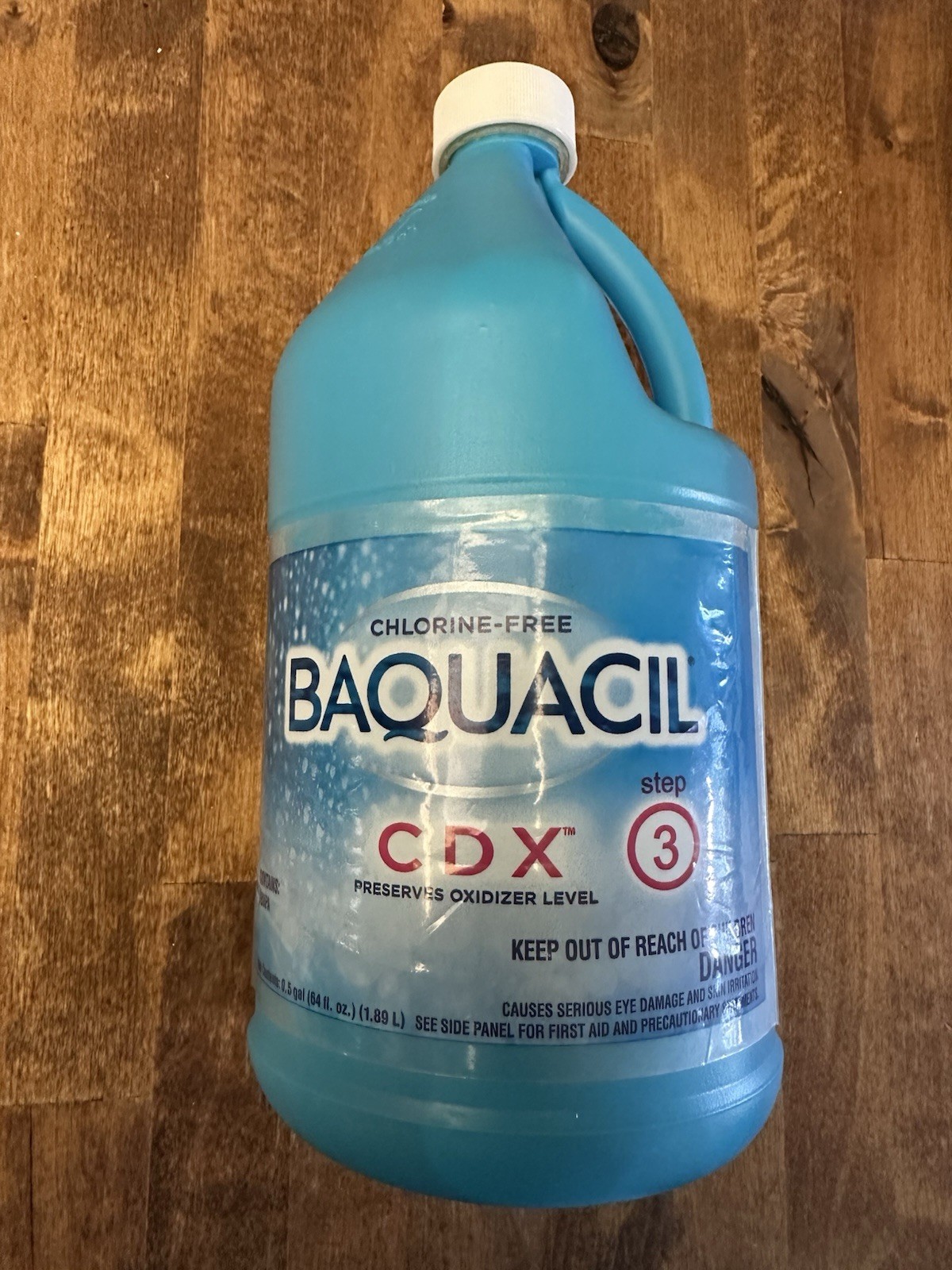 Baquacil 85030 CDX Step 3 Chlorine-Free Swimming Pool Oxidizer 1/2 Gallon 64 oz