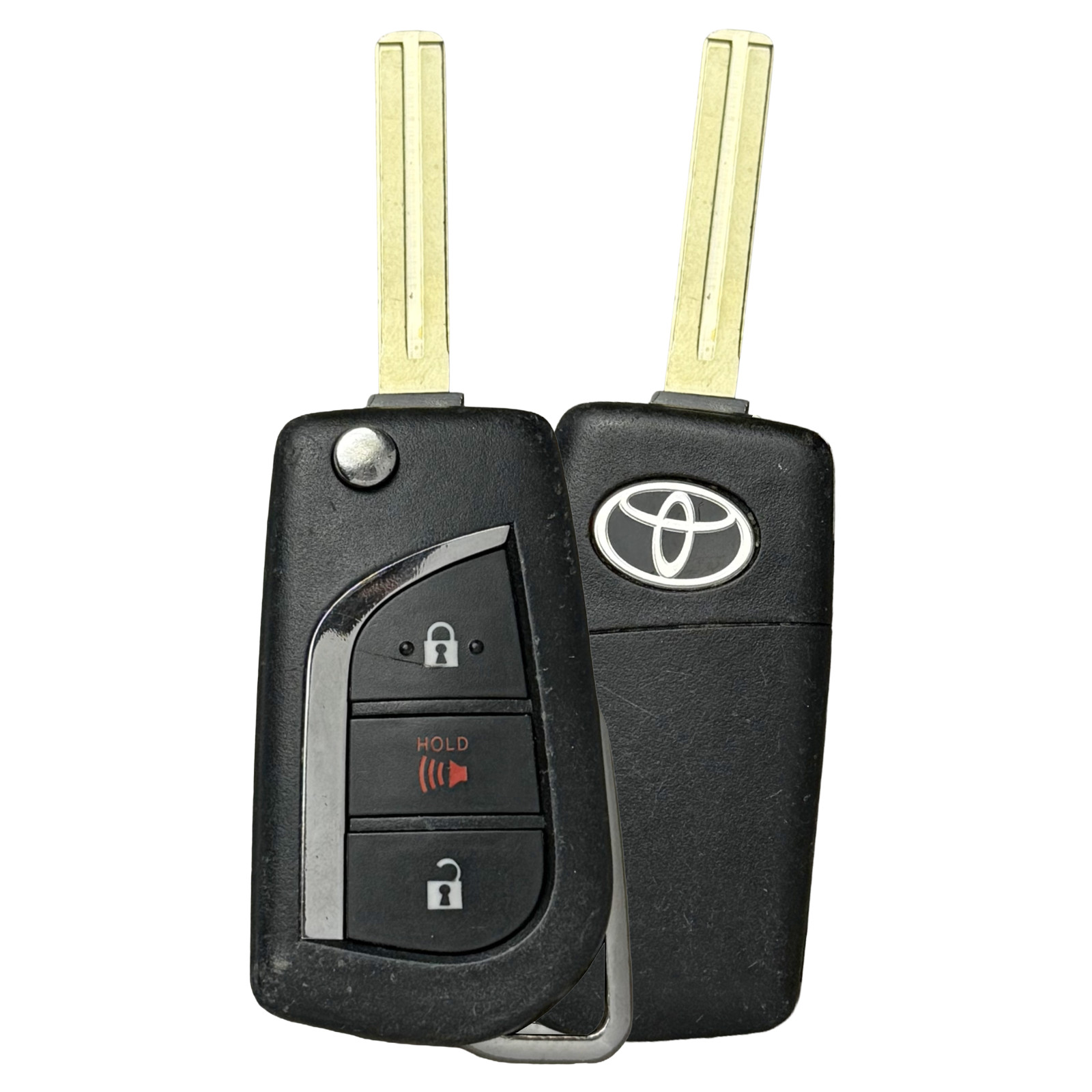 Orginal OEM Factory Toyota 2019-24 Rav4 Flip Keyless Remote GQ4-73T Uncut blade