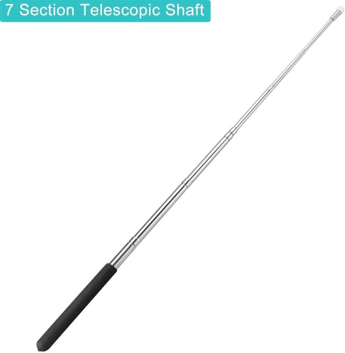 2PCS Telescopic Teachers Pointer - Adjustable & Lightweight Presentation Tool