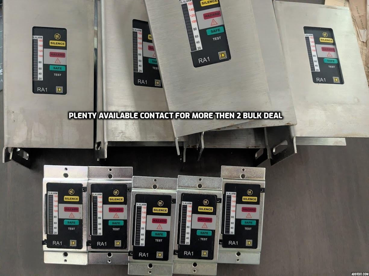 SQUARE D RA1 PM (PANEL MOUNT) TESTED GOOD-REMOVED FROM GOOD WORKING ENVIRONMENT