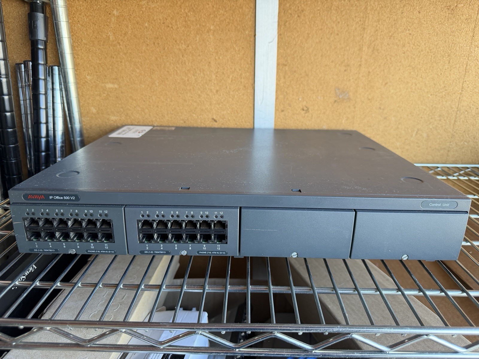 Avaya IP Office 500 V2 Control Unit w Modules Untested