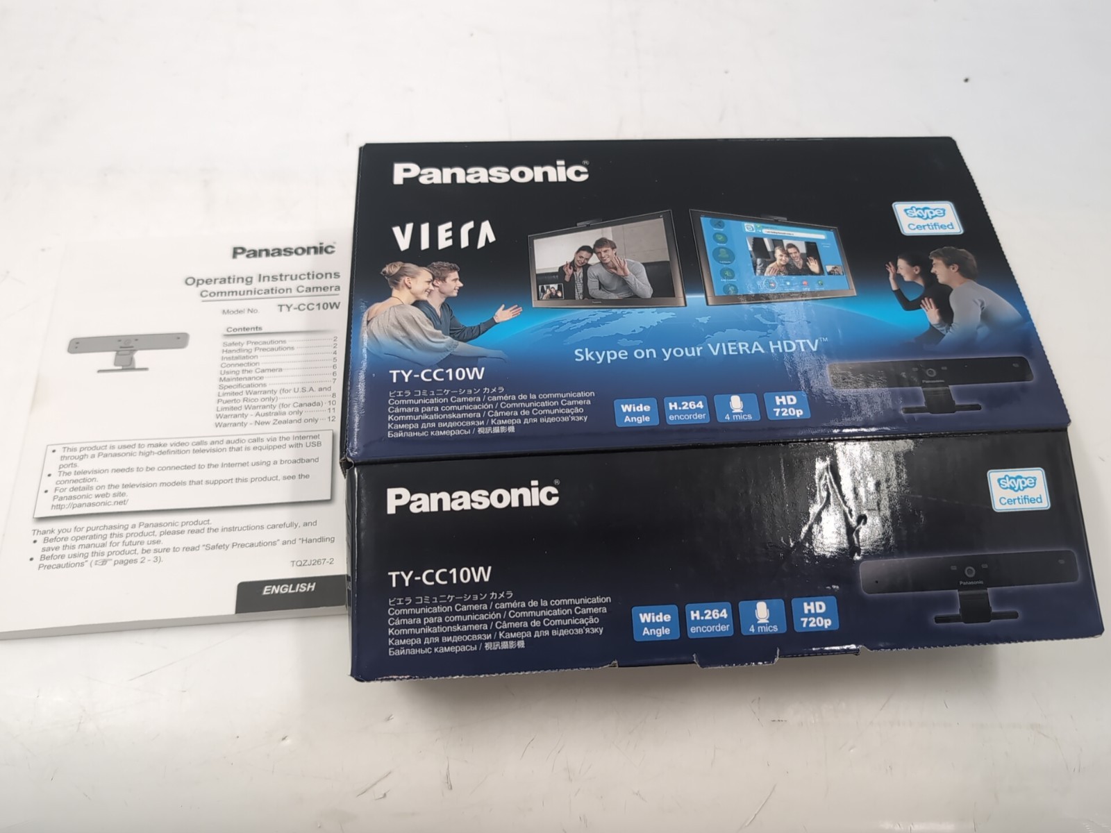 Panasonic TY-CC10W Web Cam *New/Open Box* - EB-18131 -