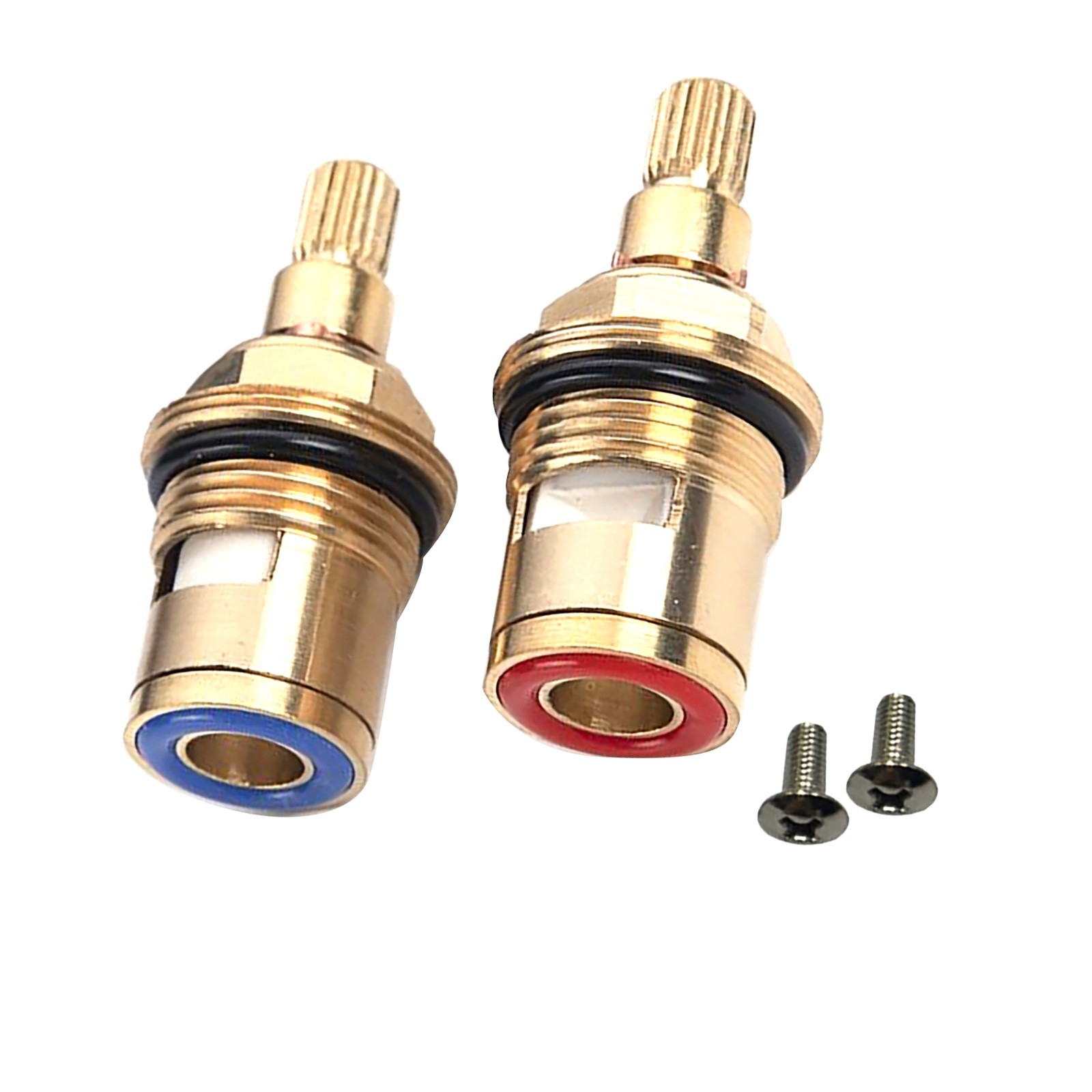 New 2Pcs Replacement Tap Cartridge Valve Kitchen Basin G 1/2 thread