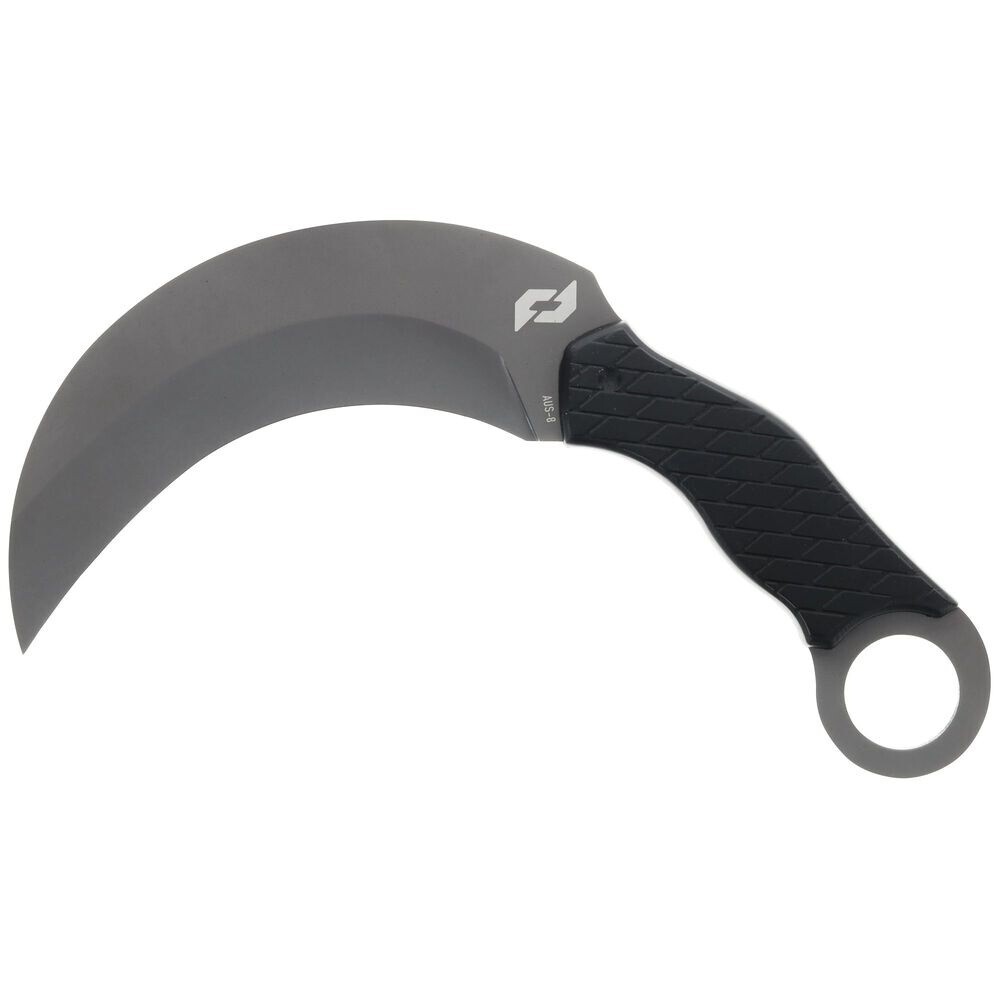 Schrade 1182504 Boneyard Fixed 5.2" AUS-8 Fixed Blade Karambit Knife w/ Sheath