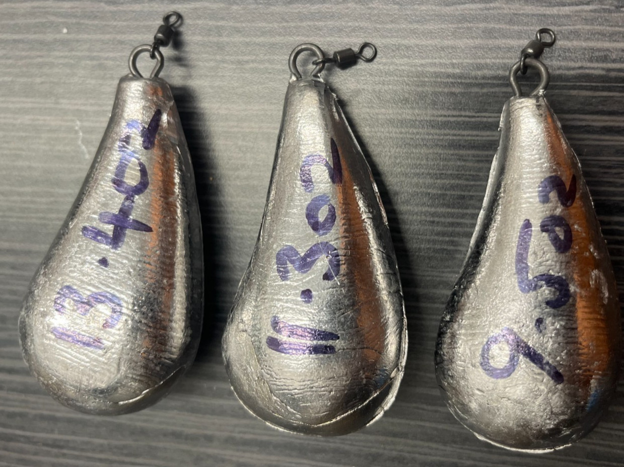 French / Big Lake / River Carp Fishing Leads - NEW - Perfect for River Lot