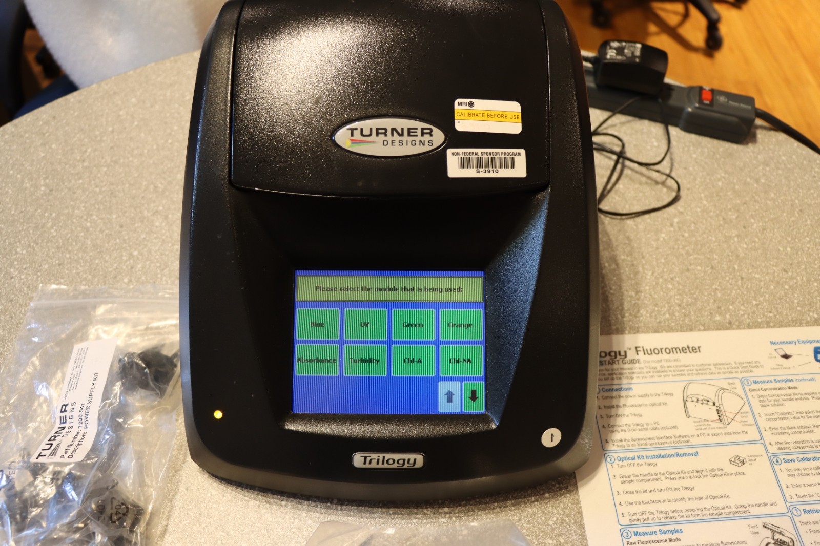 Turner Designs Trilogy Laboratory Fluorometer, fully operational