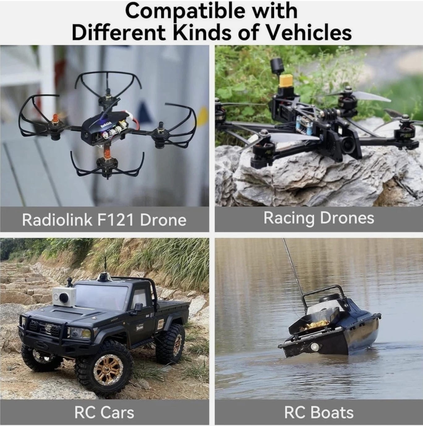 Radiolink 5.8G 48CH FPV Camera Support External OSD Chip and Smartaudio