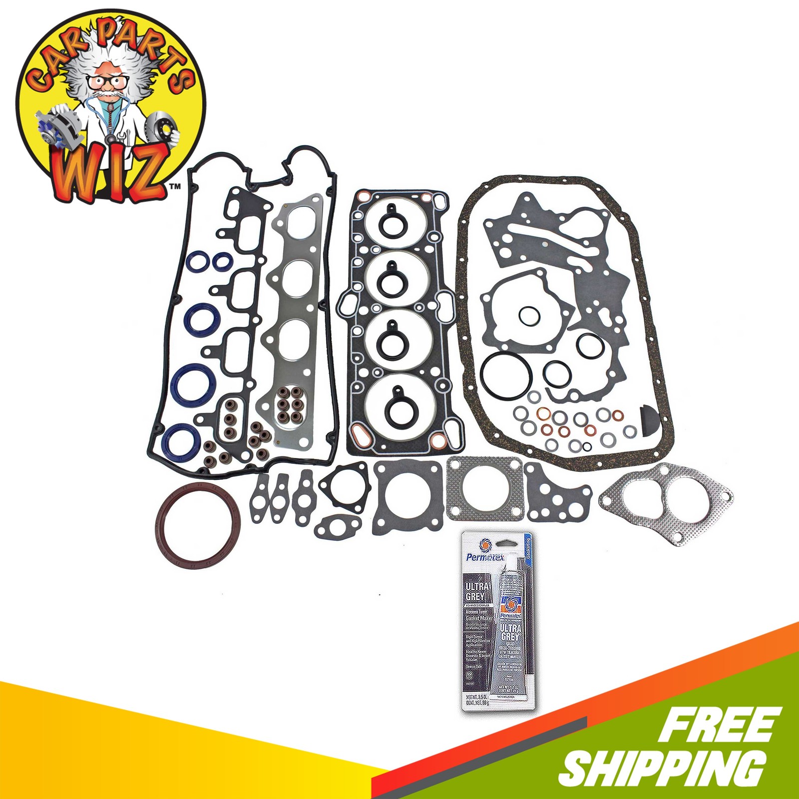 Engine Full Gasket Set Fits 95-99 Eagle Mitsubishi Eclipse Talon 2.0L 4G63 4G63T