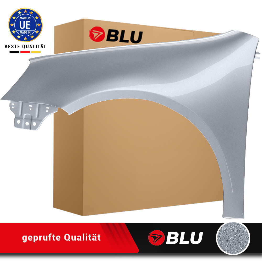 VW Golf V 5 Compatible Fender LA7W Left Silver 03-09 Paint ReflexSilver Blue