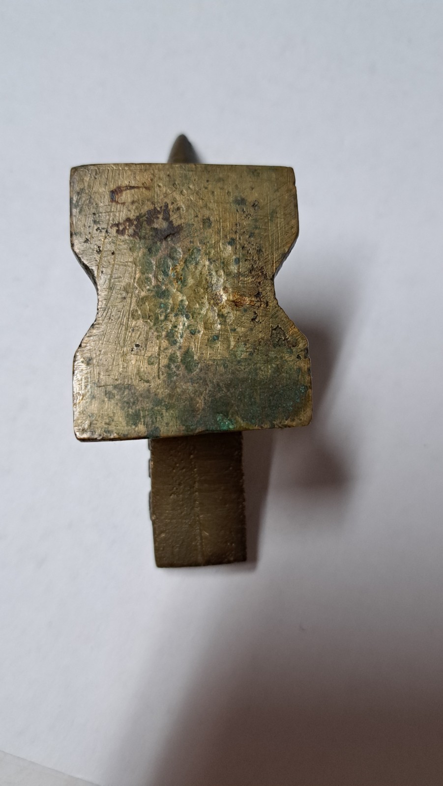 ARGENTIA NFLD BRASS MINI ANVIL (1 3/4" T 4.5" W)