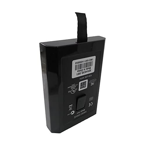 500GB Replacement Hard Drive for Xbox 360 Model E - Upgrade Storage & Performanc
