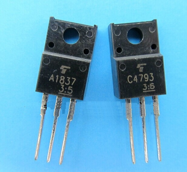 10pairs/20PCS NEW  2SA1837 & 2SC4793 A1837 C4793 Transistor NEW CA