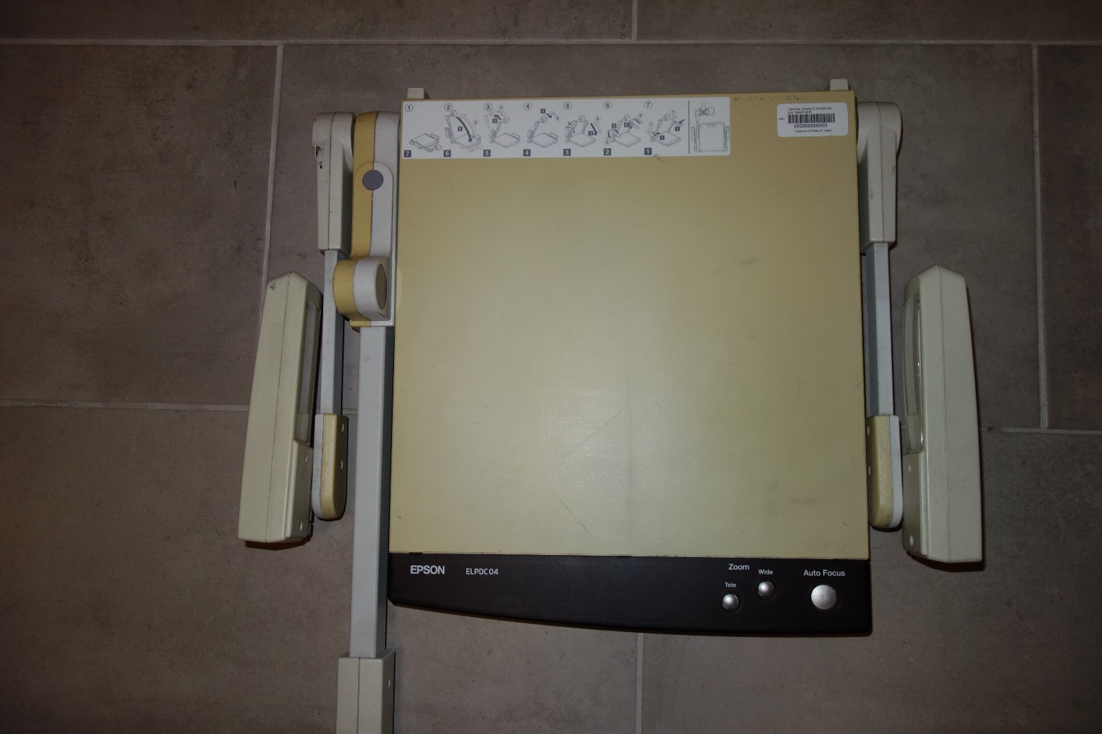 EPSON ELPDC04 High-Resolution Desktop Document Presentation / Presenter Camera