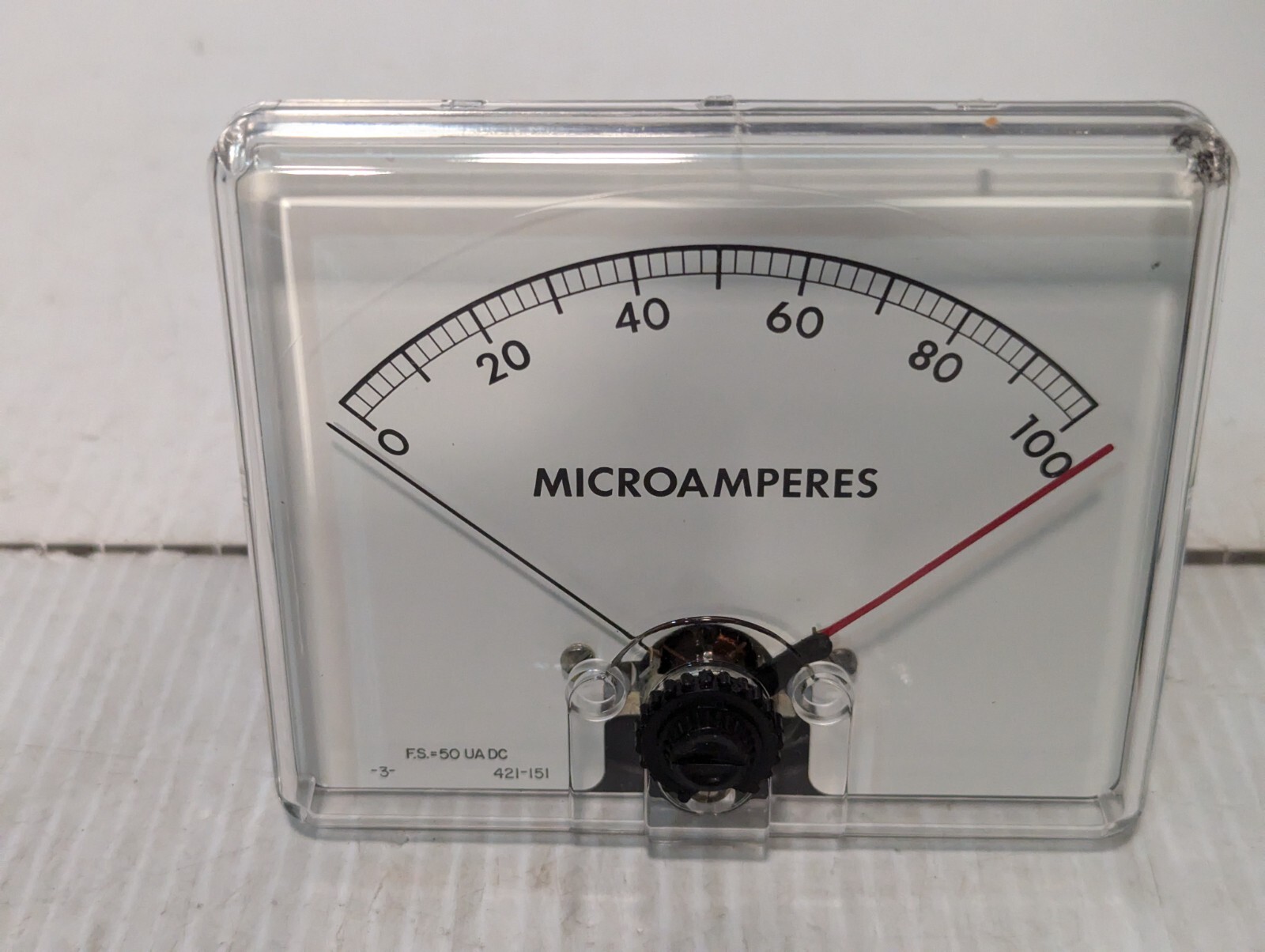 LFE 0451C 100 Microampere Meter+Returns