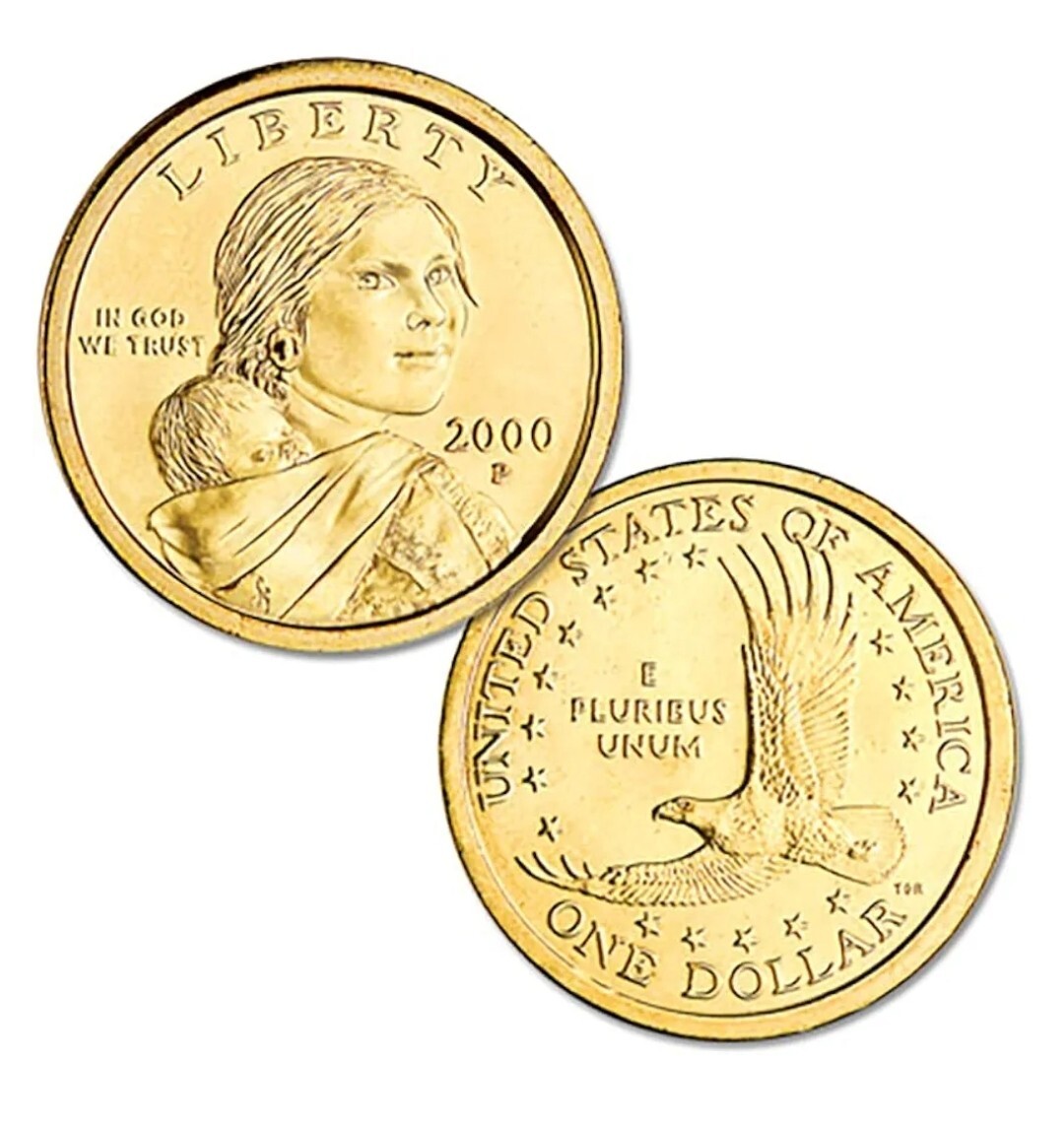 2000P-SACAGAWEA  NATIVE AMERICAN  Uncirculated $1 Coin Pristine