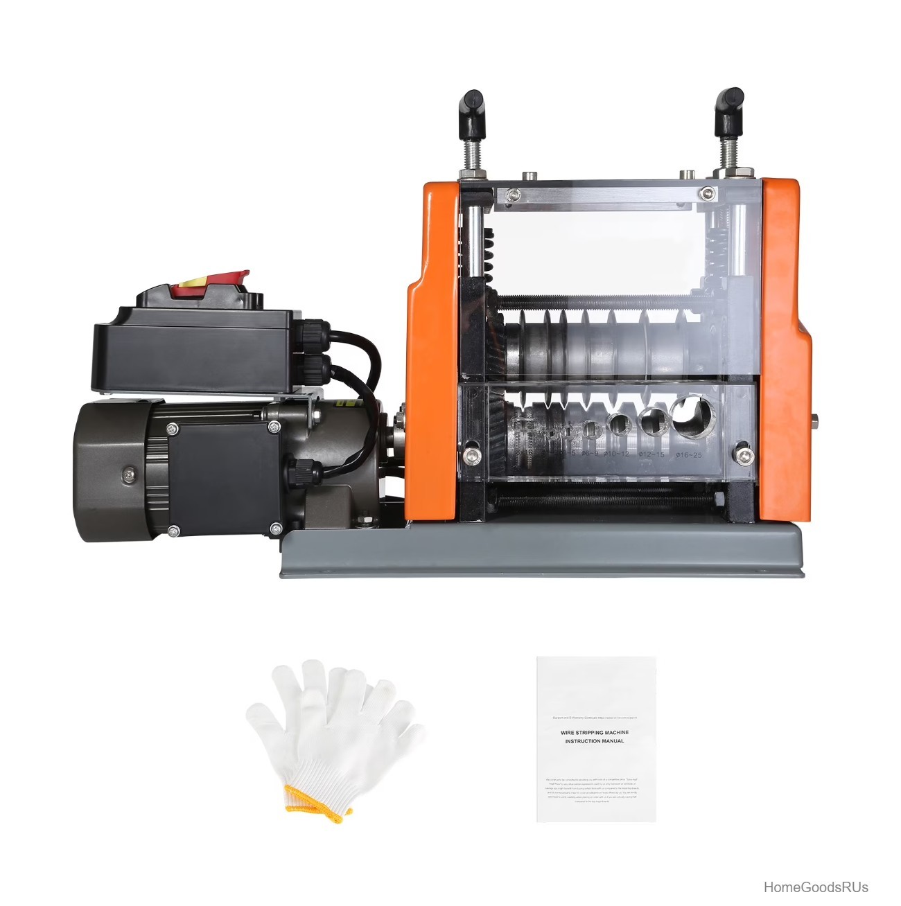 Electric Wire Stripper 0.06-0.98 Inch 60W Copper Cable Stripping Machine 7