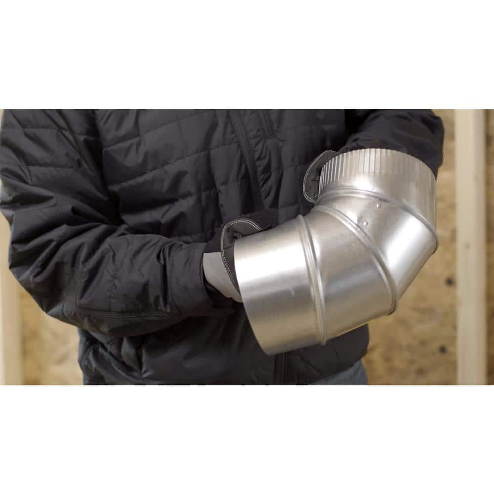 12 in. 90-Degree Round Adjustable Elbow