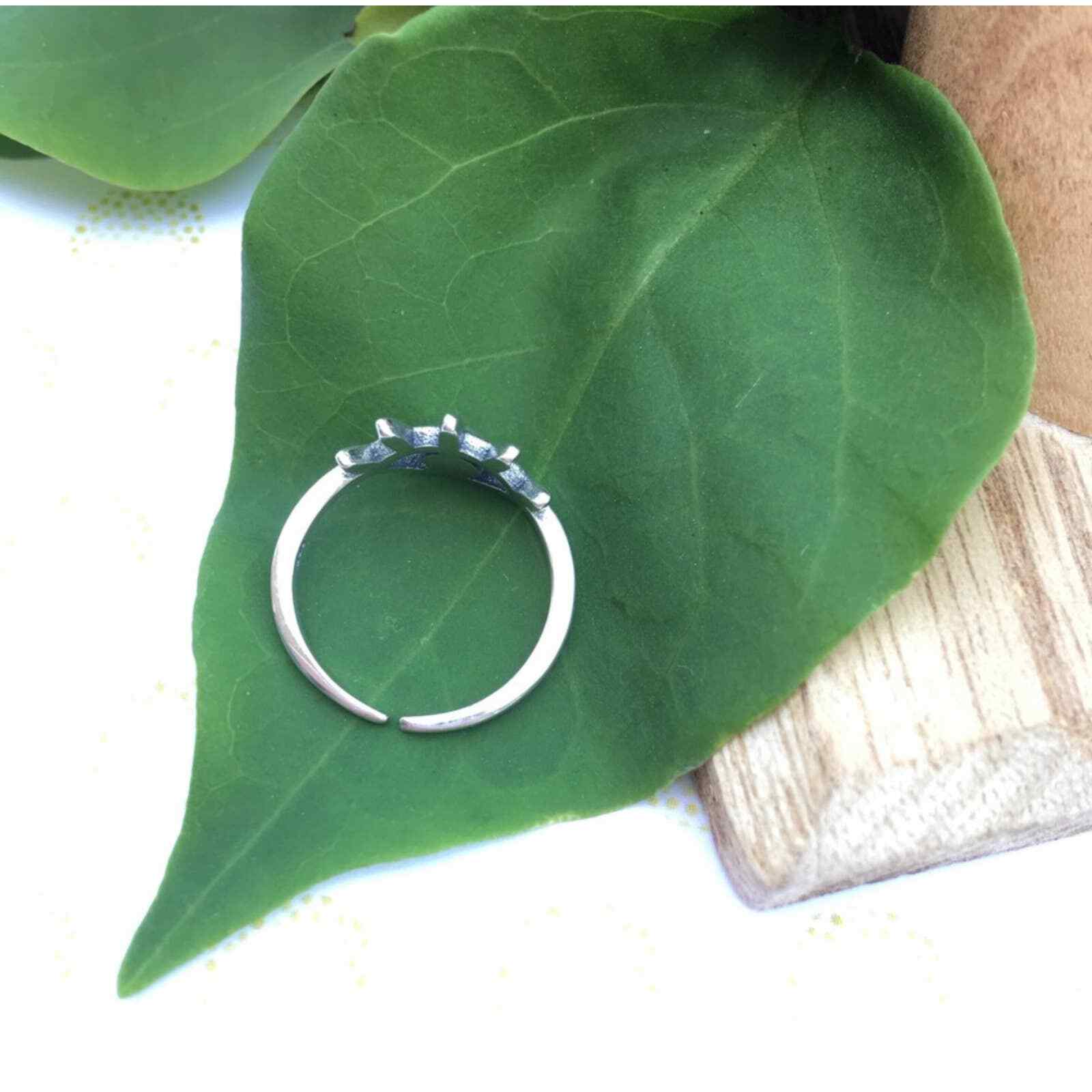 Sterling Silver Evil Eye Toe Ring