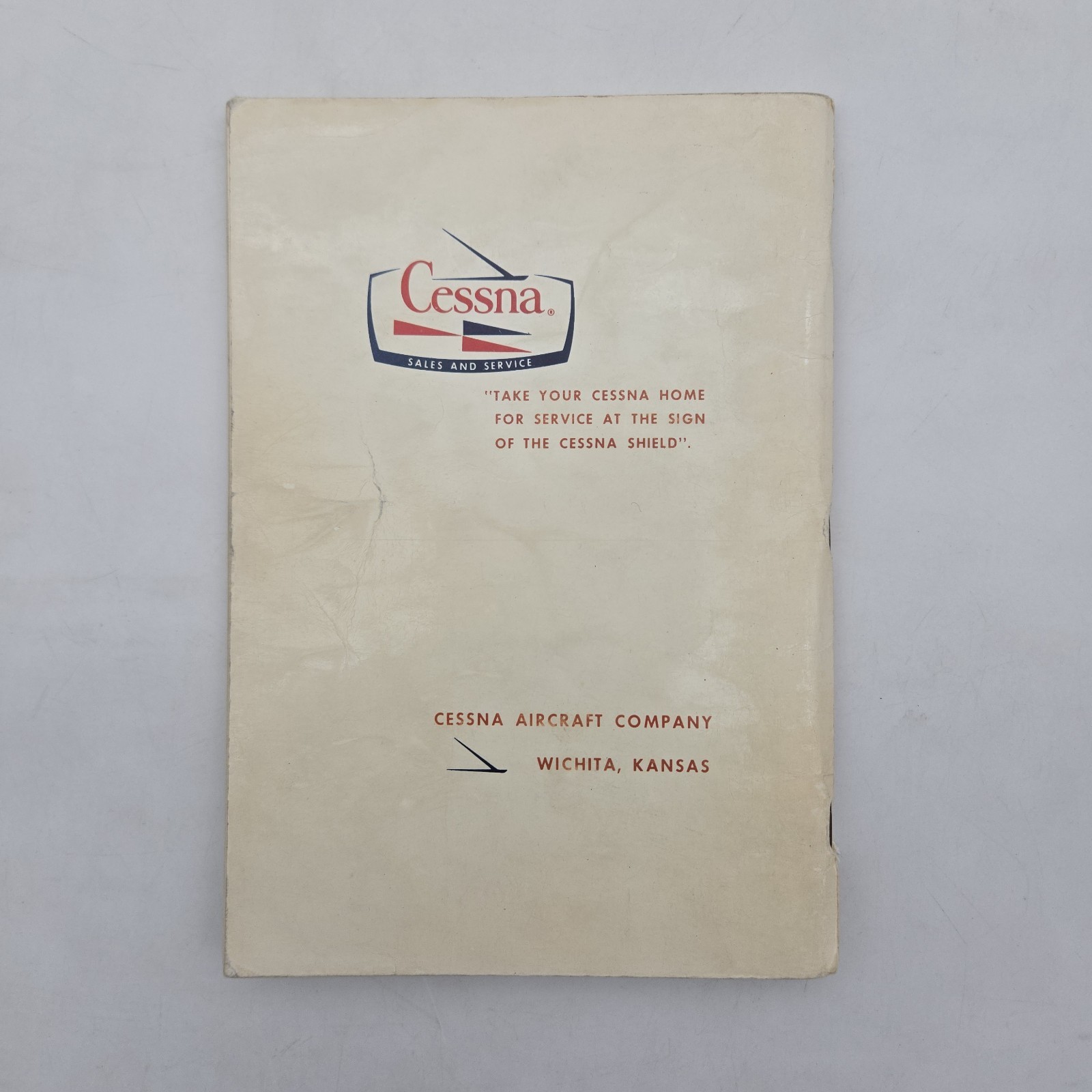 Vintage 1967 Cessna Model 402 Owner's Manual
