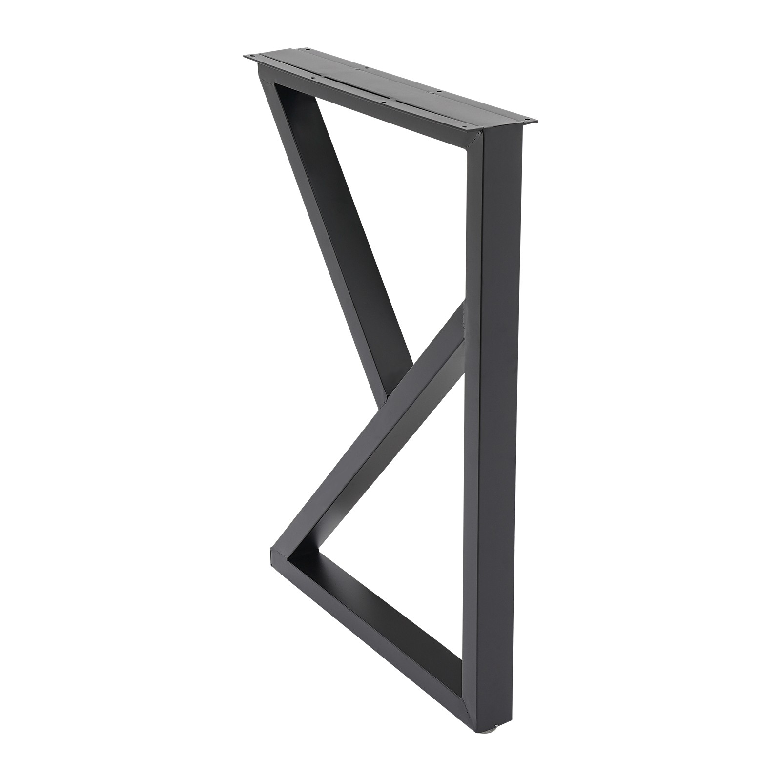 2pcs Metal Furniture Legs, Industrial Metal Table Legs, Black Furniture Legs