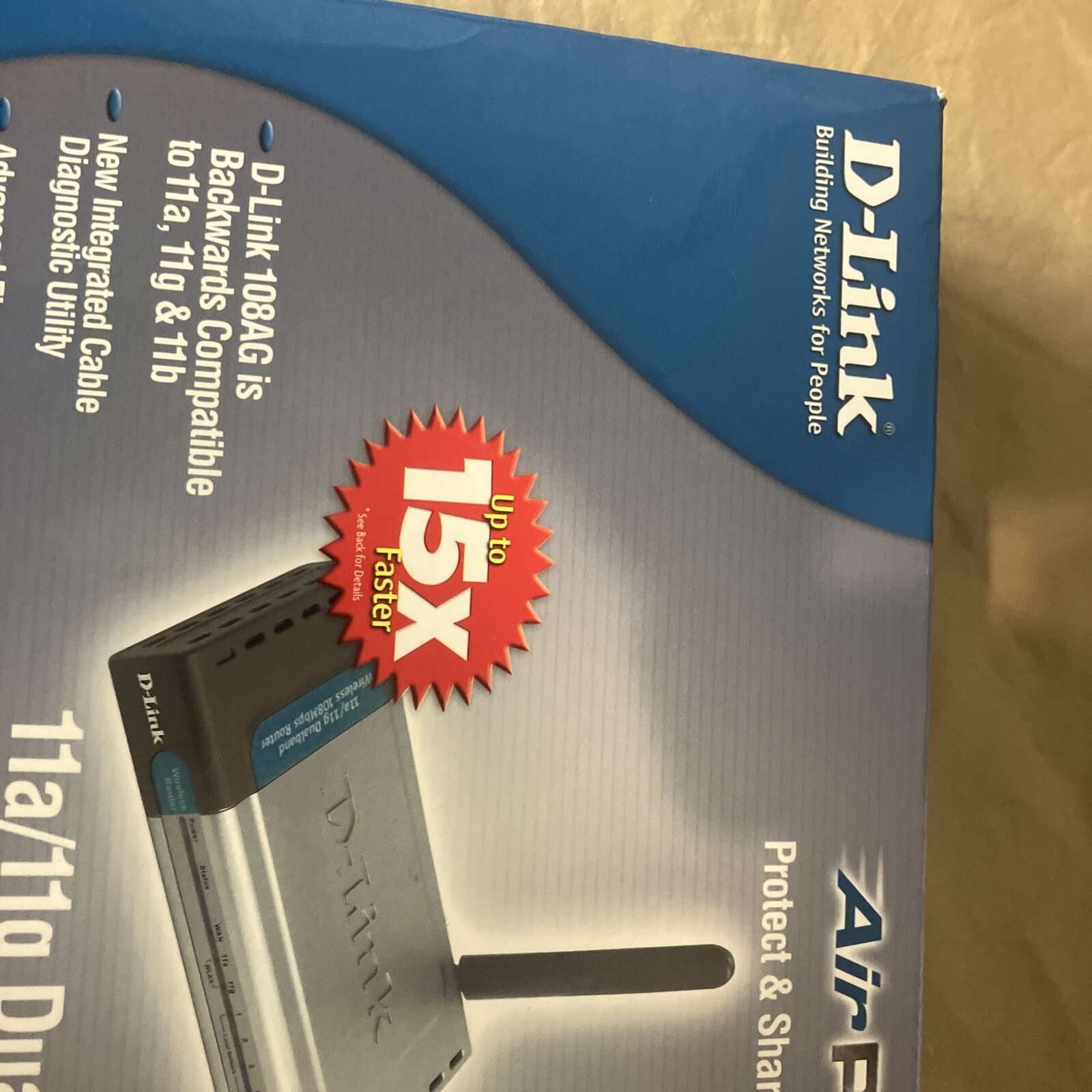 D-Link DI-784 Wireless 108AG Router
