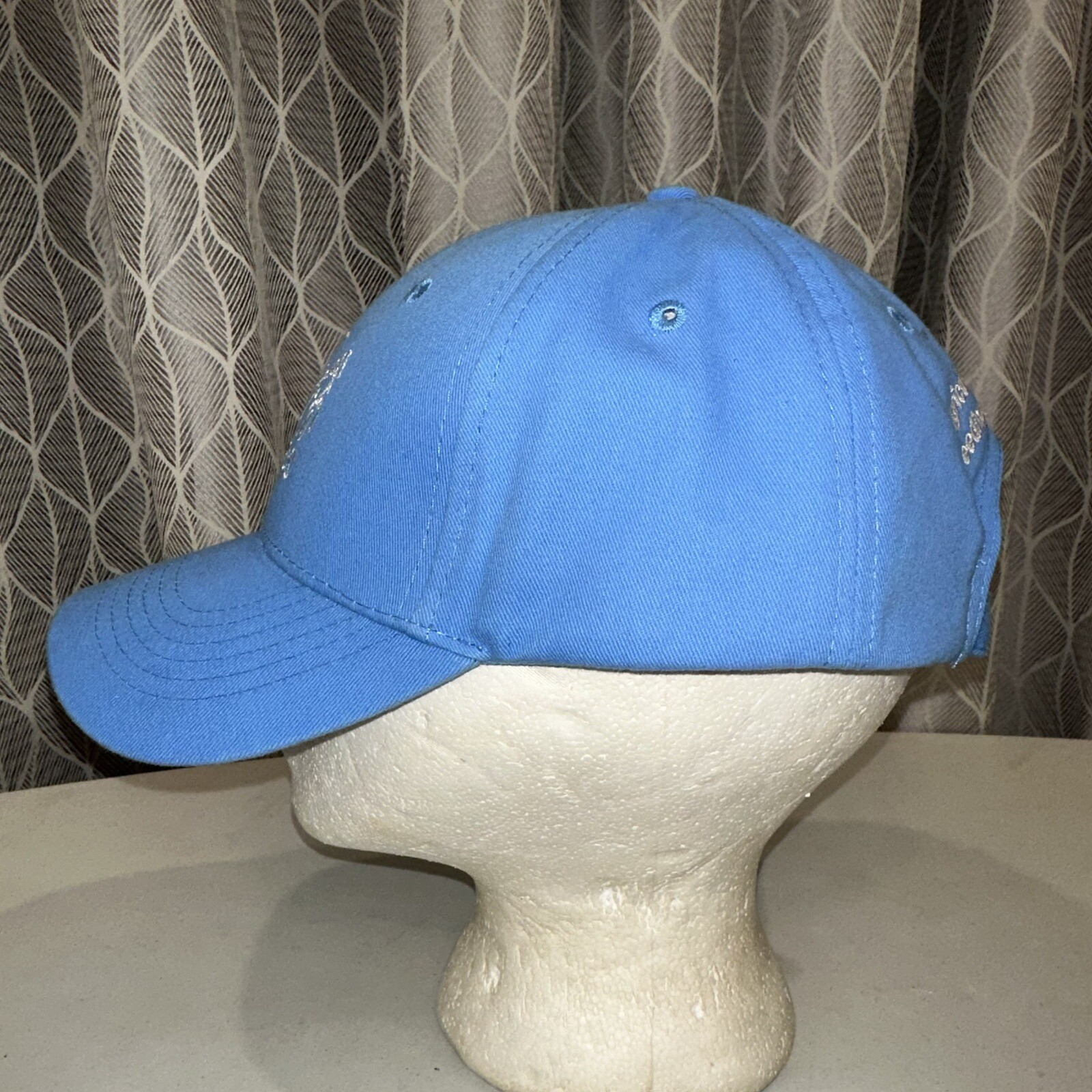 NY Sire Stakes Buckle Strap Hat Sky Blue Pristine