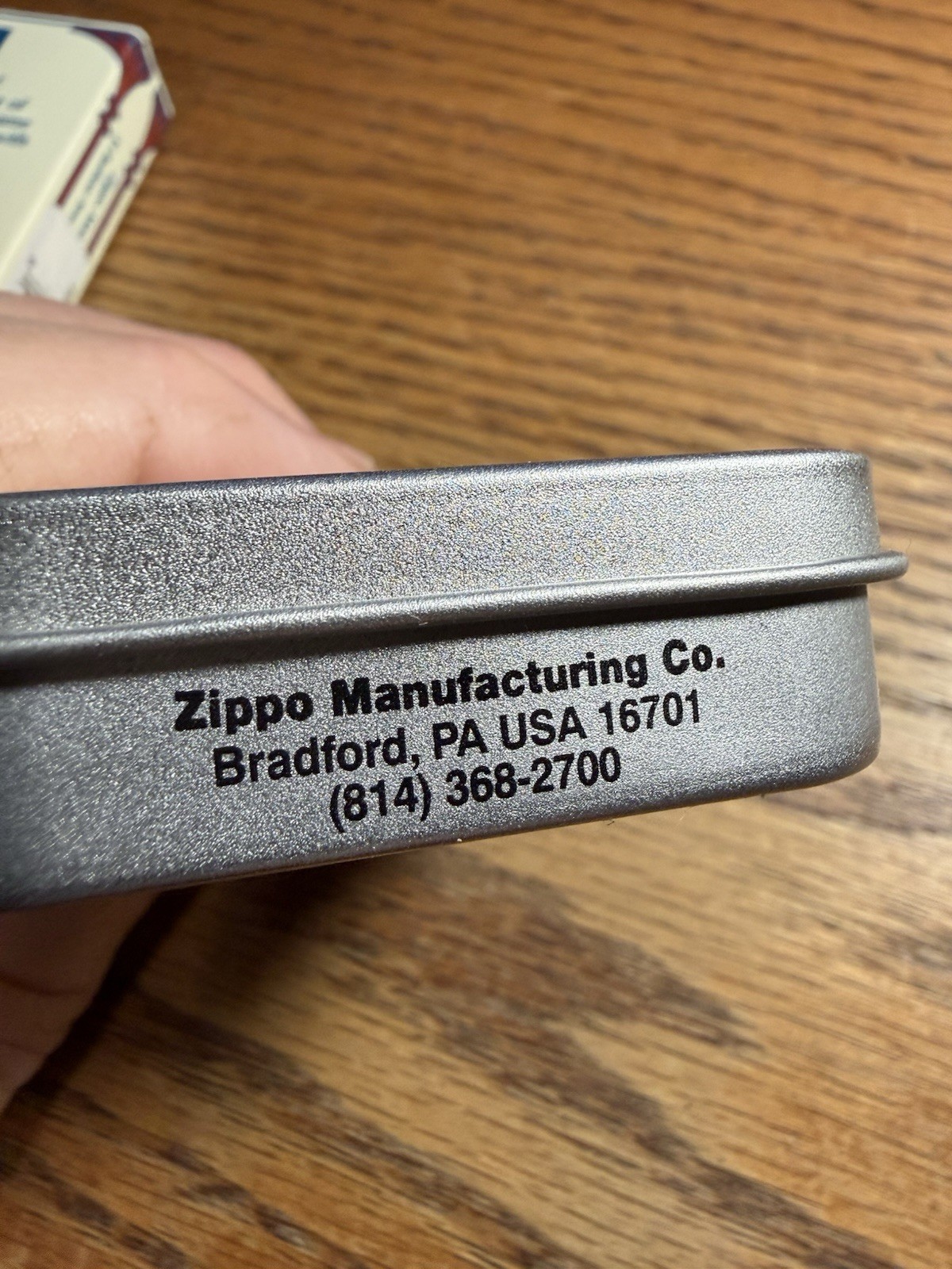 Zippo Empty Camel Box No Lighter!
