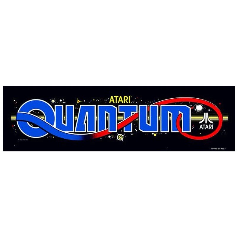 Quantum Arcade Marquee High Quality Translite