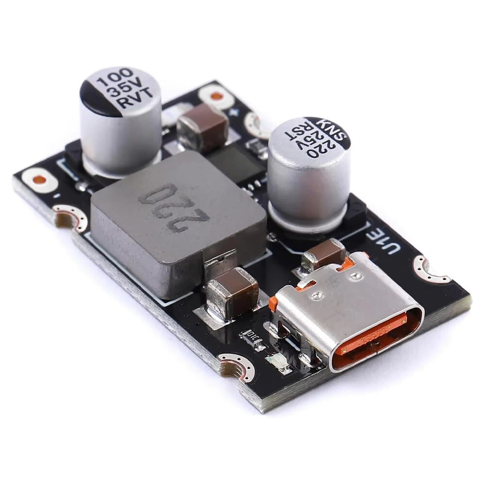 2X 65W Type-C DC 8~30V PD/QC Quick Charge Fast Charging Board USB Buck Modules