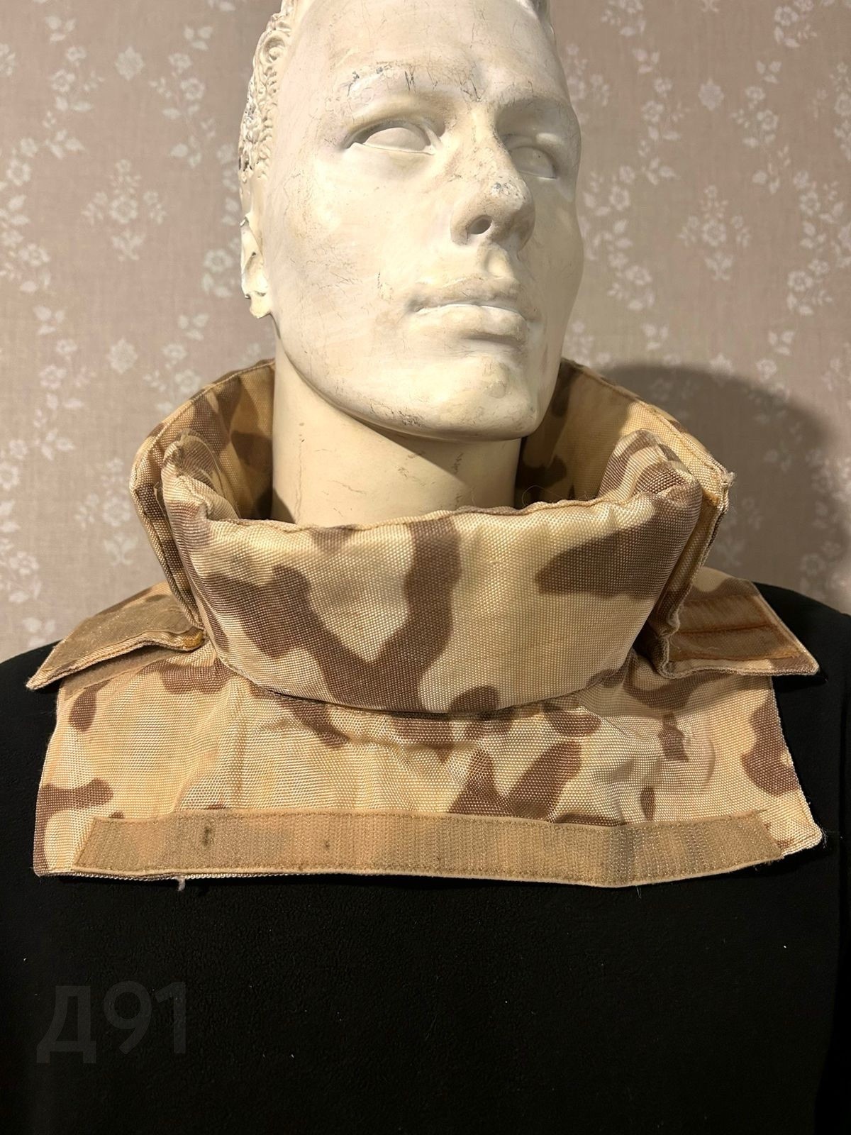 Neck (collar) elements with soft inserts for vest Corsair in Desert camouflage