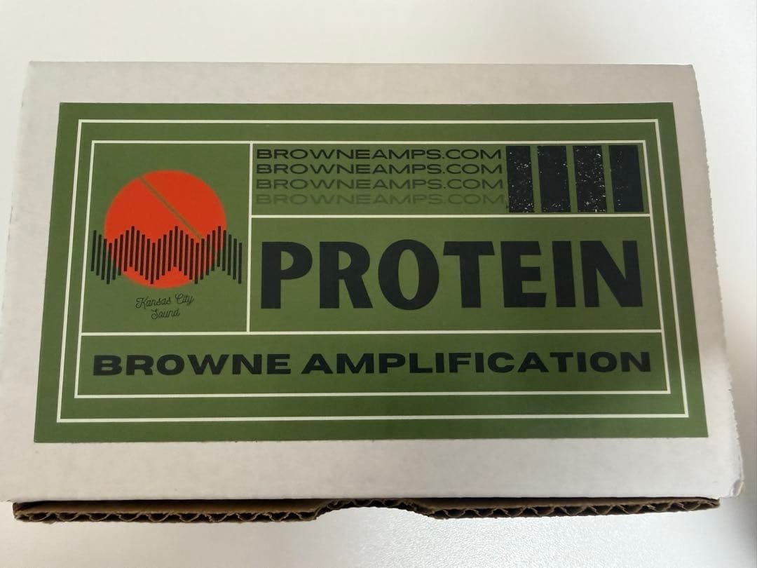 Browne Amplification PROTEIN V3 Guitar Effect Pedal w/ Box Near Mint from JAPAN