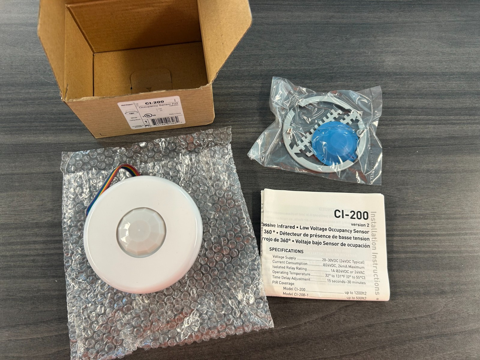 Legrand Wattstopper CI-200 Occupancy Sensor PIR