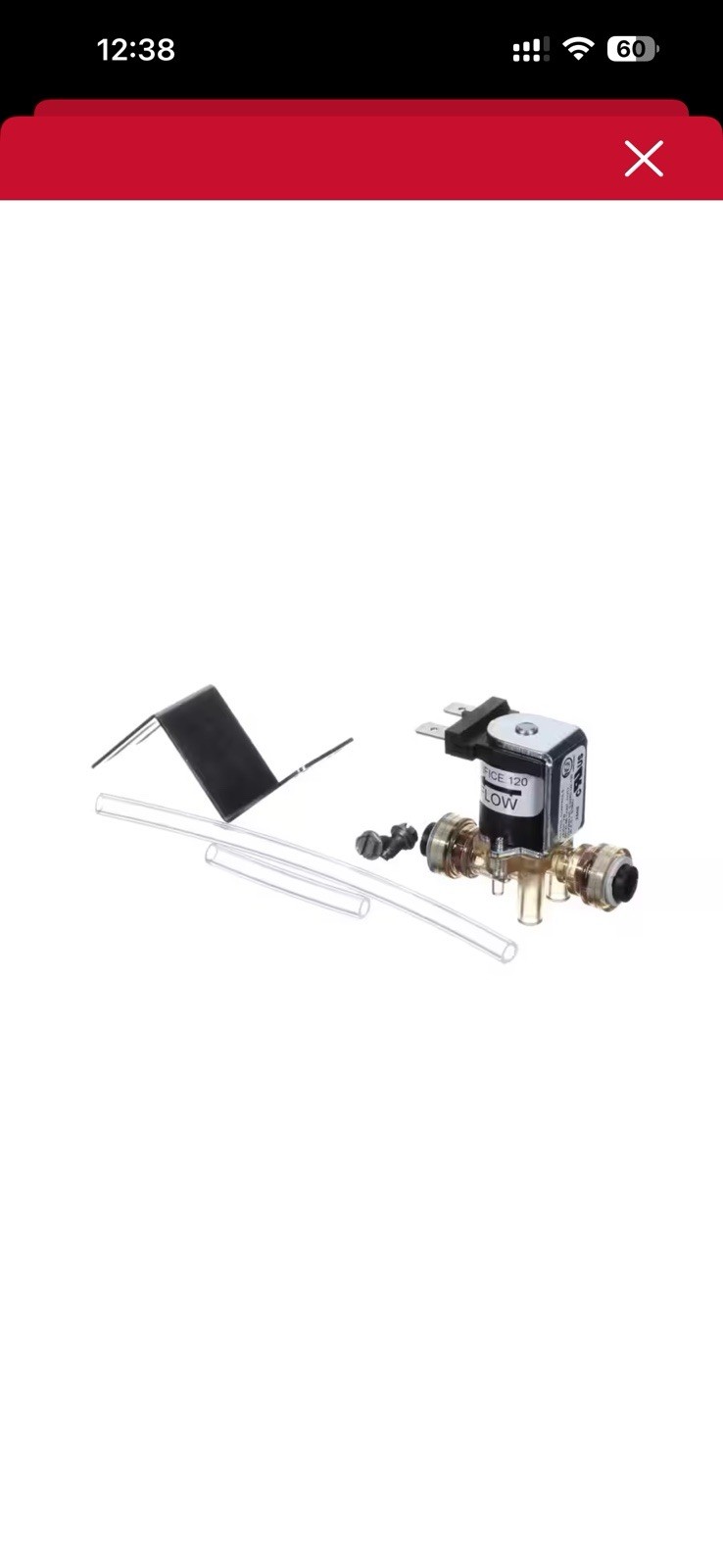 7002582 Solenoid Valve Kit 24v Antunes Steamer IS-1000 AJA7002582