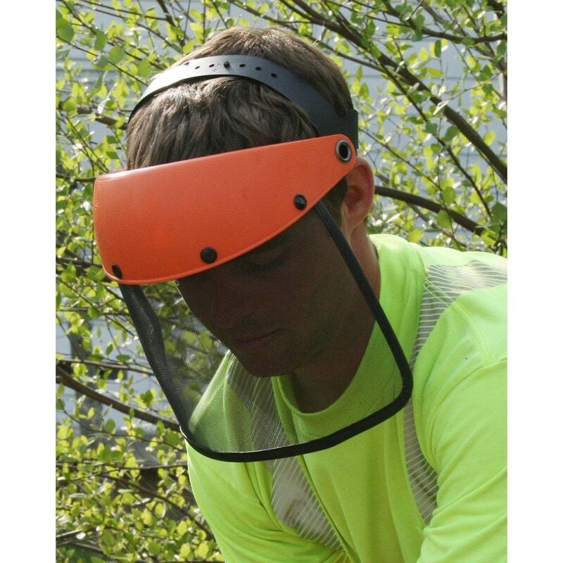 Adjustable Wire Mesh Face Shield with Ventilation - Protects Against Particles