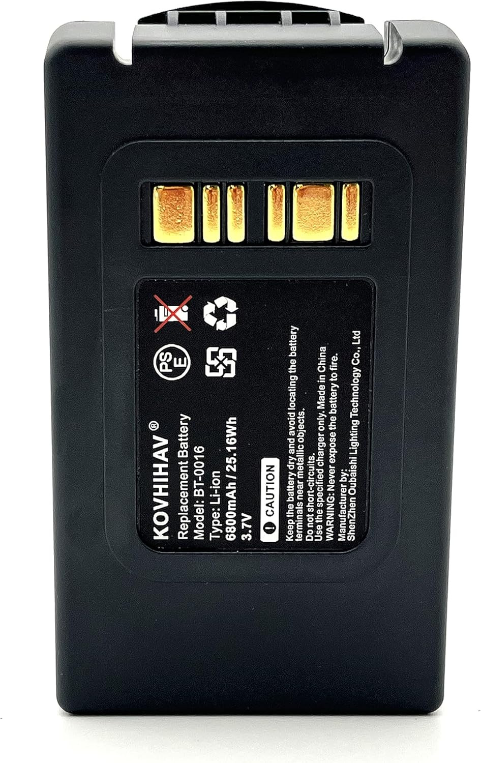 6800Mah Replacement Barcode Scanner Battery Fo Datalogic Skorpio X3 X4 Series Fi