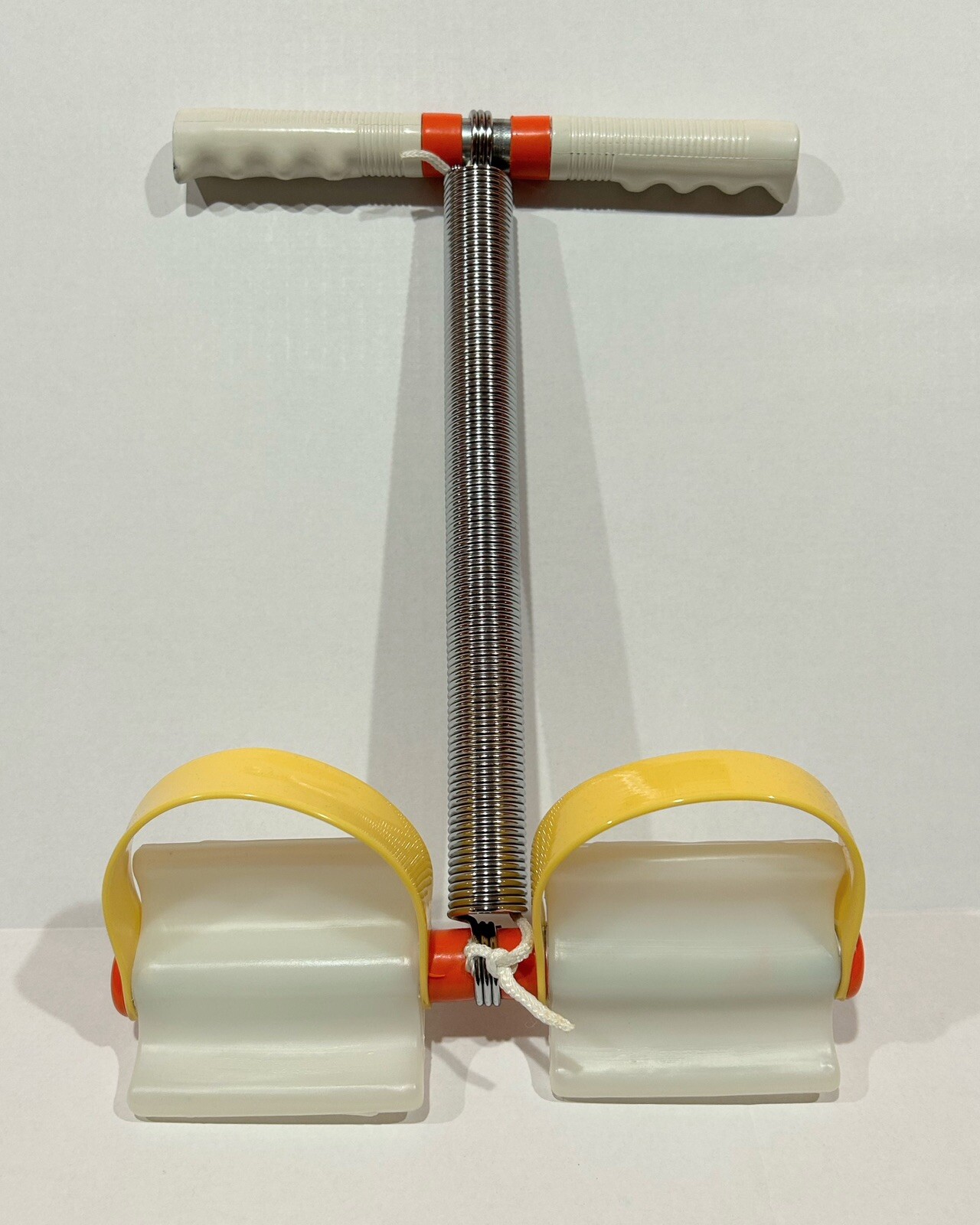 Vtg Pull-Up Rowing Exerciser Spring Action Aerobic Home Exercise *Box Wear *READ