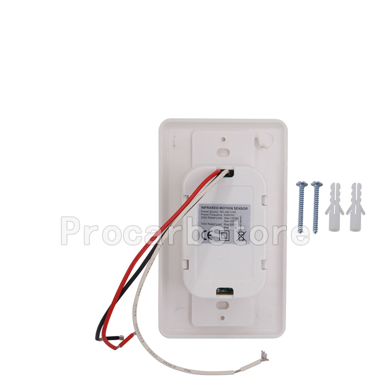 New Auto On/Off Sensor Switch Motion Infrared Occupancy Vacancy Wall Light Lamp