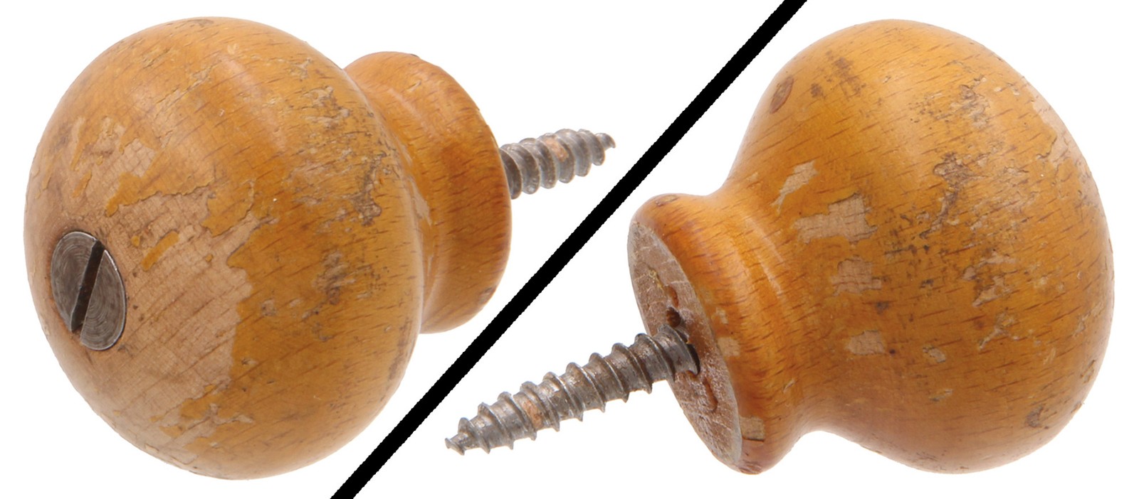 Founder's Grade Beech Front Knob/Screw for Sargent No. 3420 Plane - mjdtoolparts