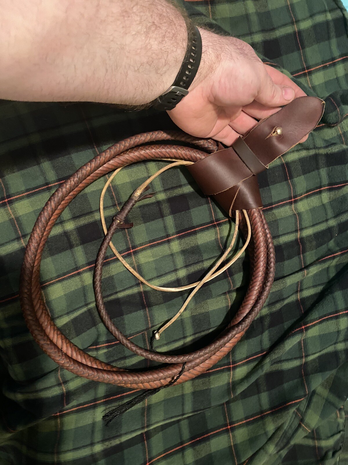 Safety 3-Stage Safety Safe Indiana Jones Snake Whip Bull Whip Holder